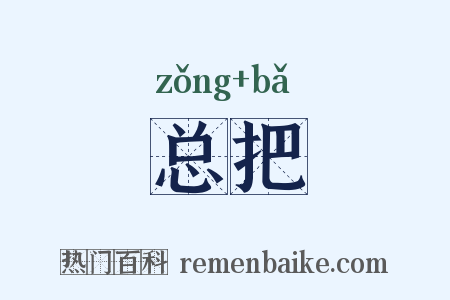 总把是什么意思的图片